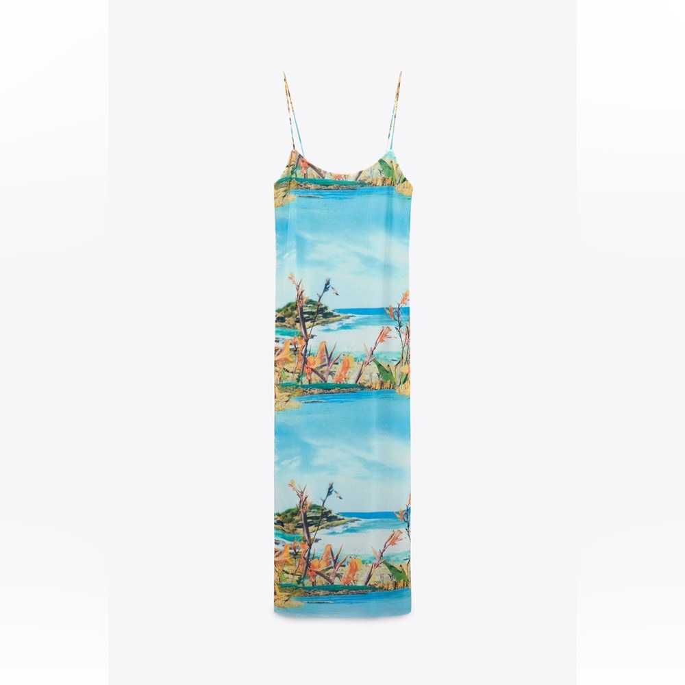 New Scenic Blue Maxi Dress